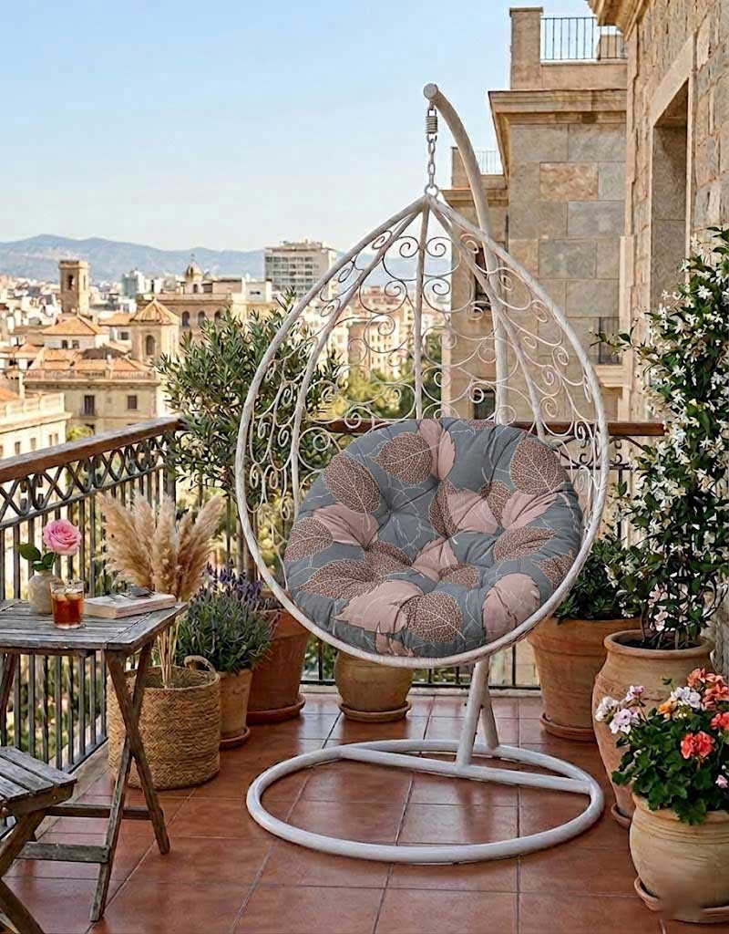 Jastuk 140cm Za Gnezdo Baštensku Ljuljašku LEAVES