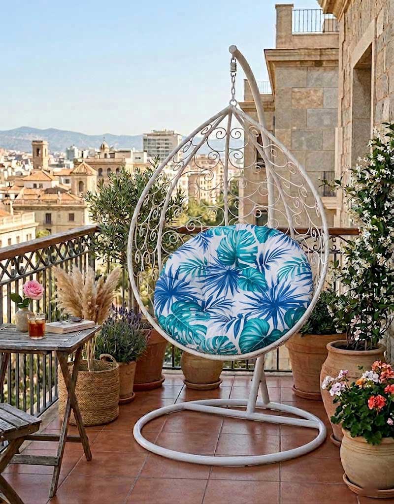 Jastuk 140cm Za Gnezdo Baštensku Ljuljašku TROPICAL