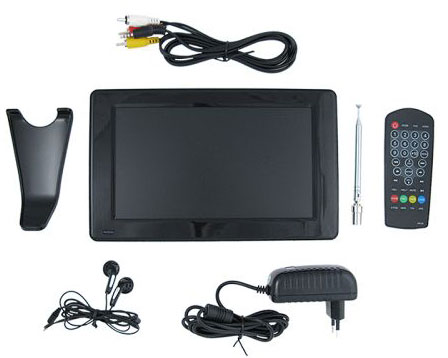 Mustek Portabl Televizor 8.4 inča Slot za Kartice + USB ulaz