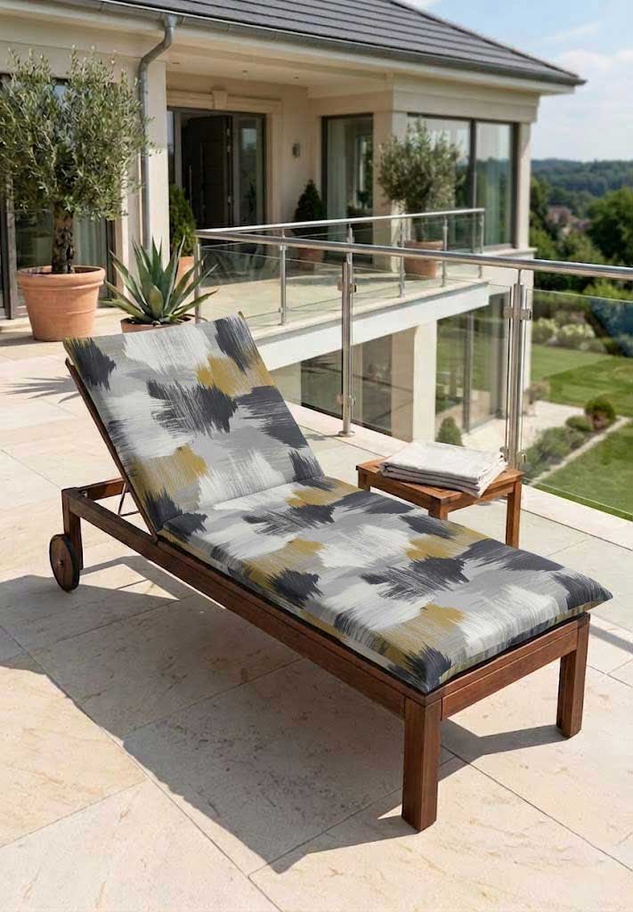 Jastuk Za Baštensku Ležaljku 200x70cm BLACK JAM