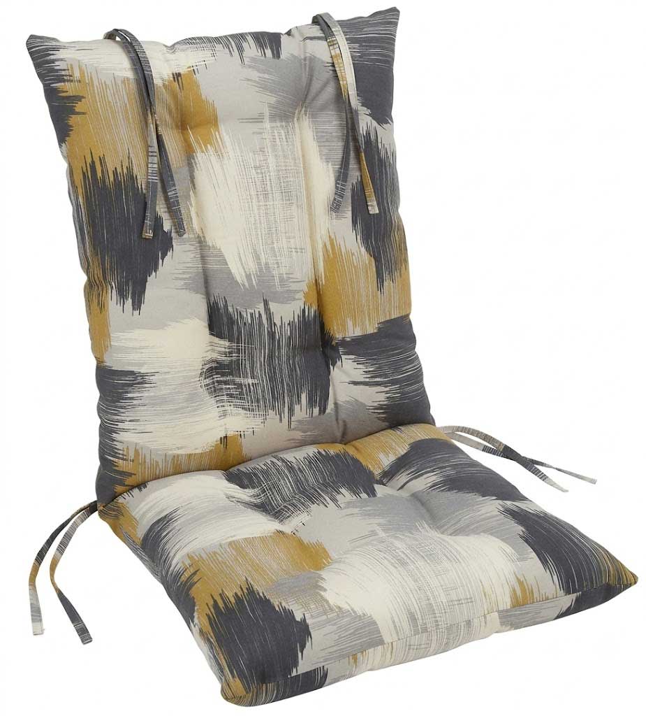 Jastuk Za Stolicu Sa Naslonom 1 kom. 60x120 cm BLACK JAM