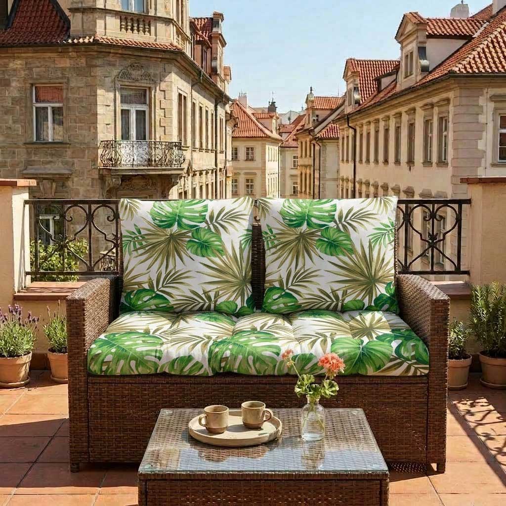 Jastuci za baštenski dvosed 100x50x50cm JUNGLE