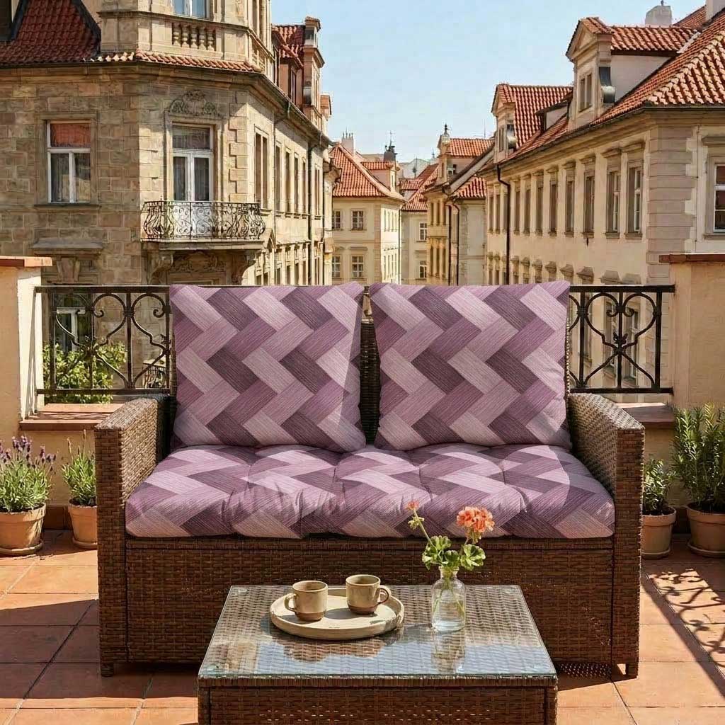 Jastuci za baštenski dvosed 100x50x50cm TRICOT-BO