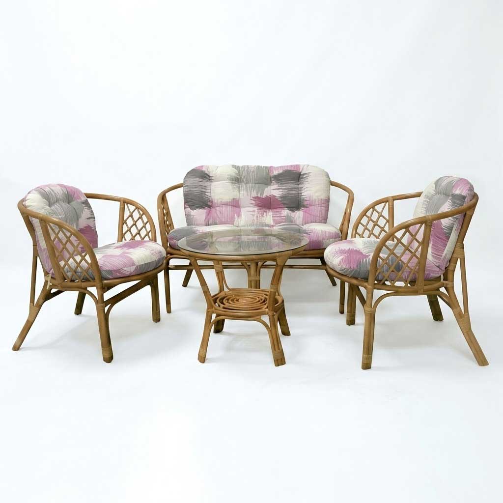 Jastuci za bambus ratan garnituru Bahama PINK JAM