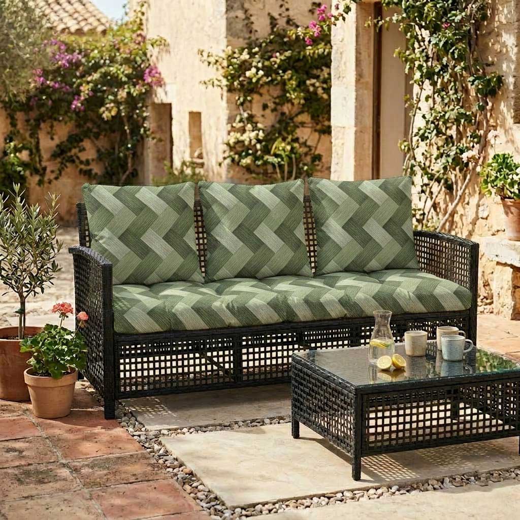 Jastuci za baštenski trosed 160x50x50cm TRICOT-GR