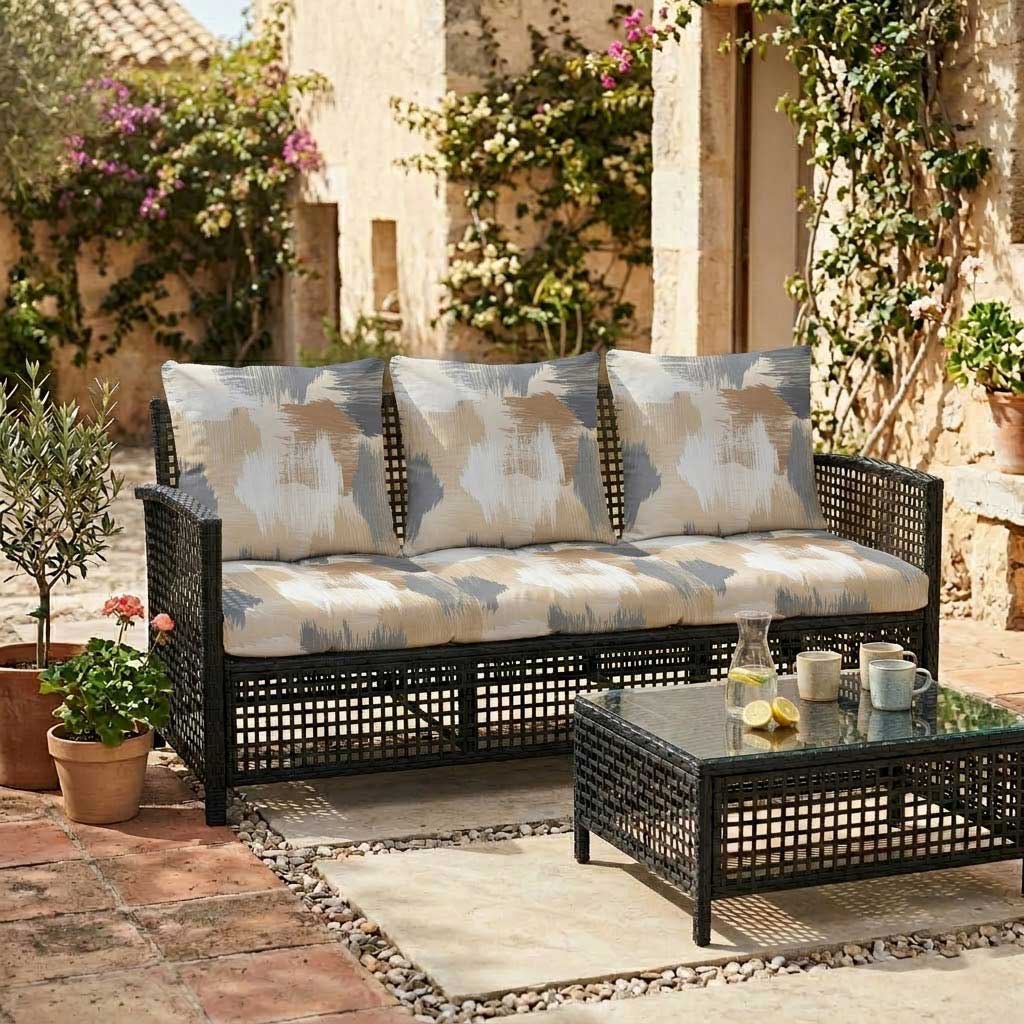 Jastuci za baštenski trosed 160x50x50cm GREY JAM