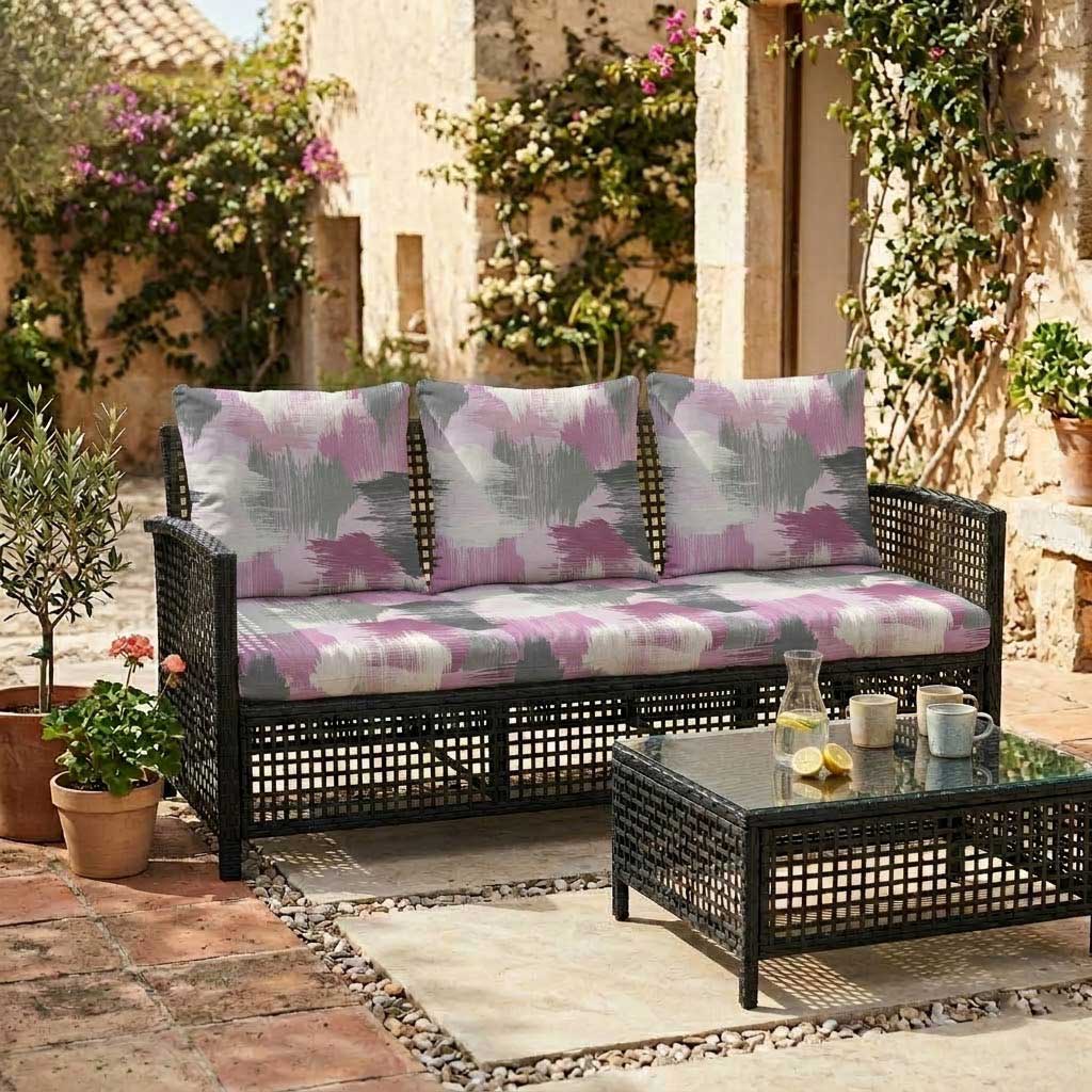 Jastuci za baštenski trosed 160x50x50cm PINK JAM