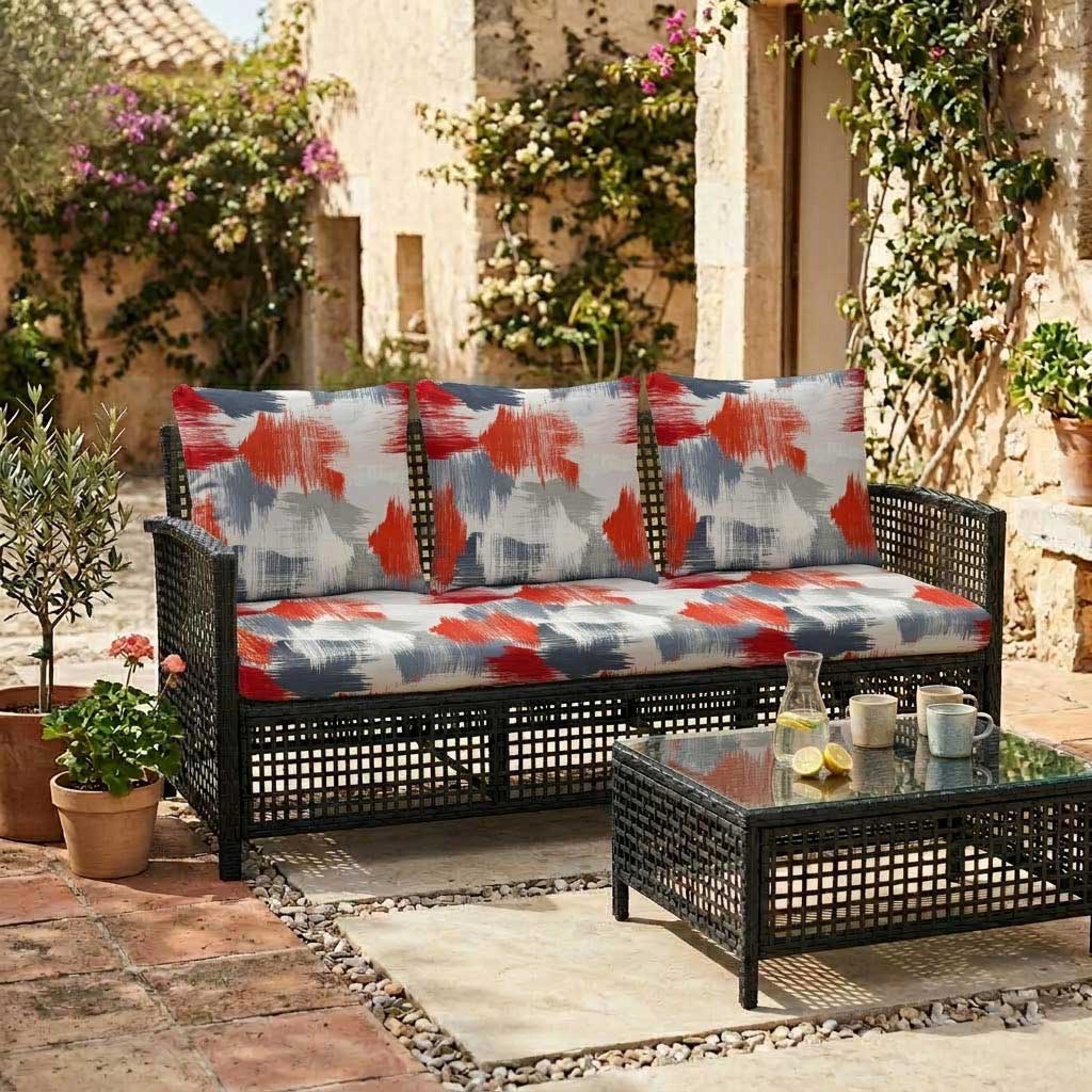 Jastuci za baštenski trosed 160x50x50cm RED JAM