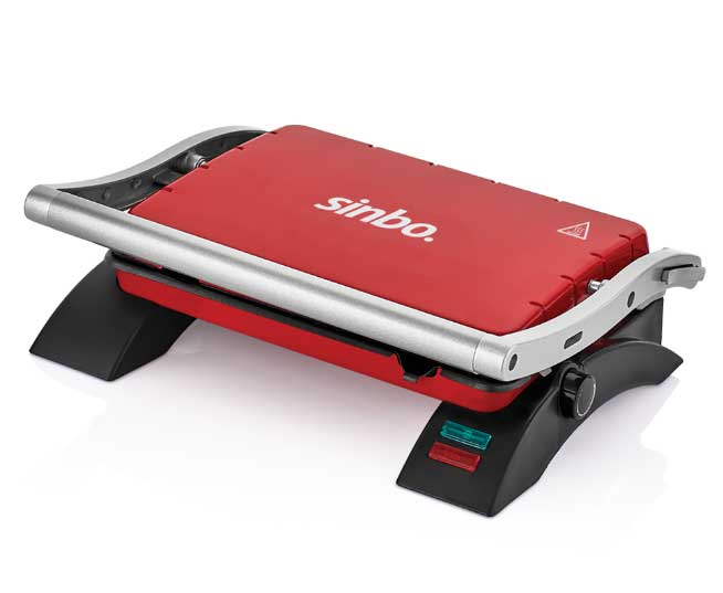 Sinbo Preklopni električni roštilj i toster 2000W SSM-2529