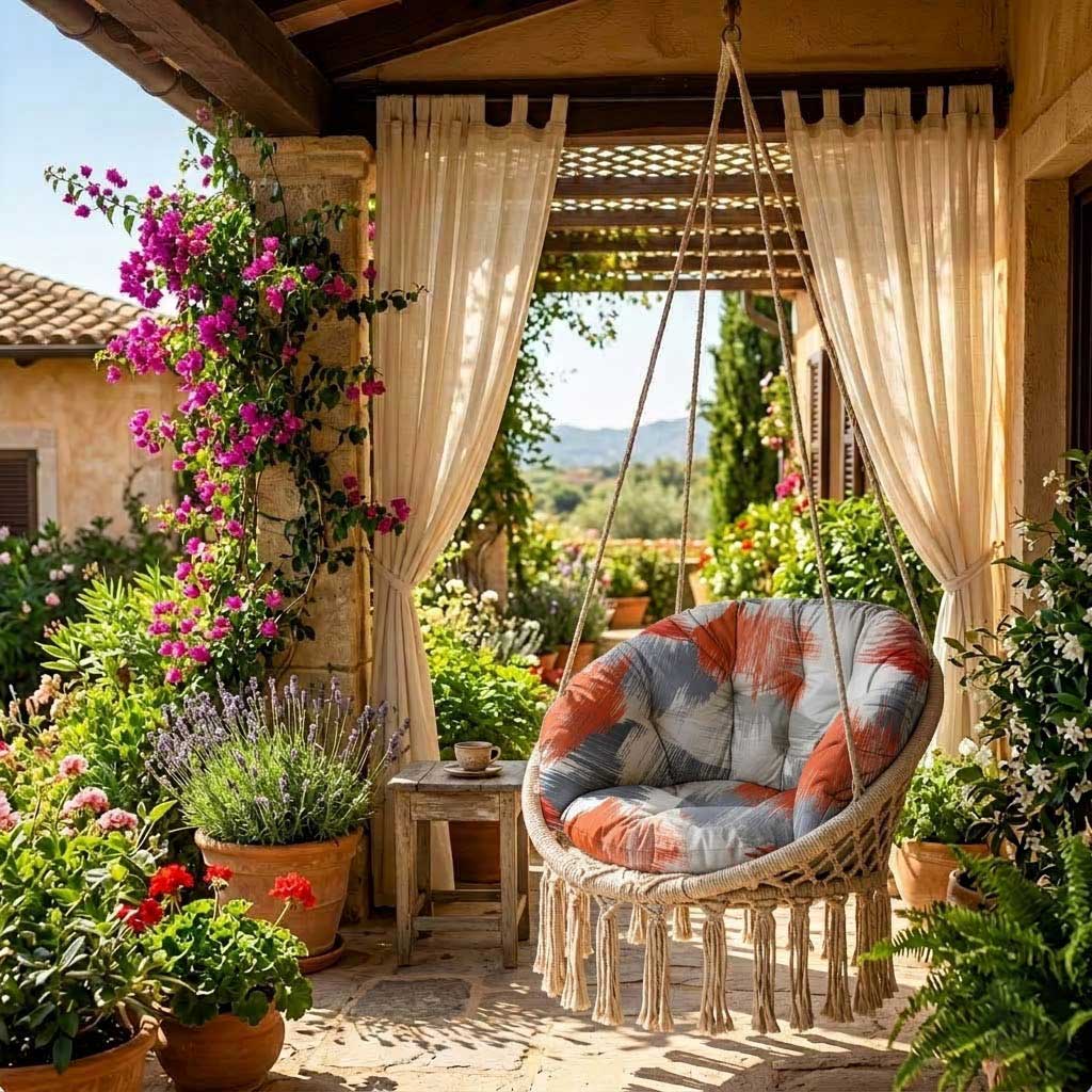 Jastuci za Makrame ljuljašku RED JAM