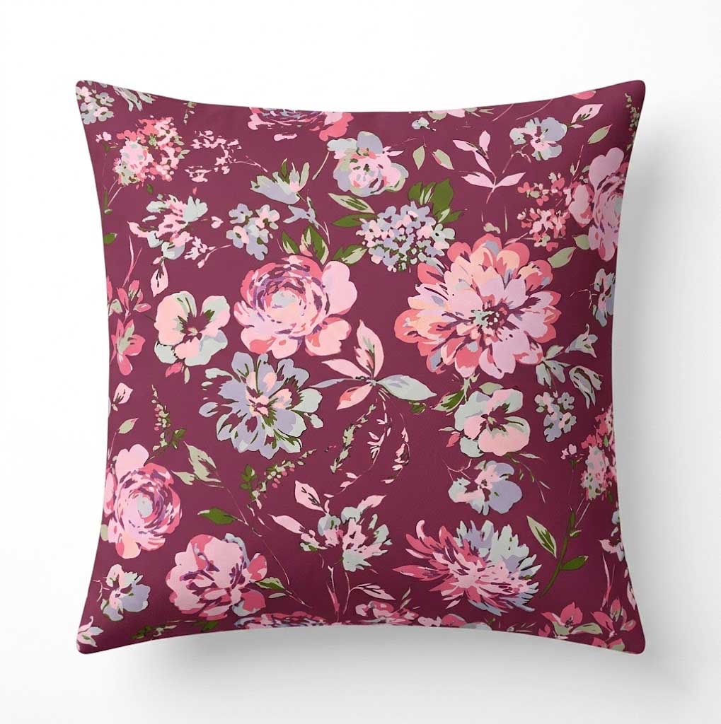 Dekorativni jastuk 50X50cm 1 komad BORDEAUX RETRO