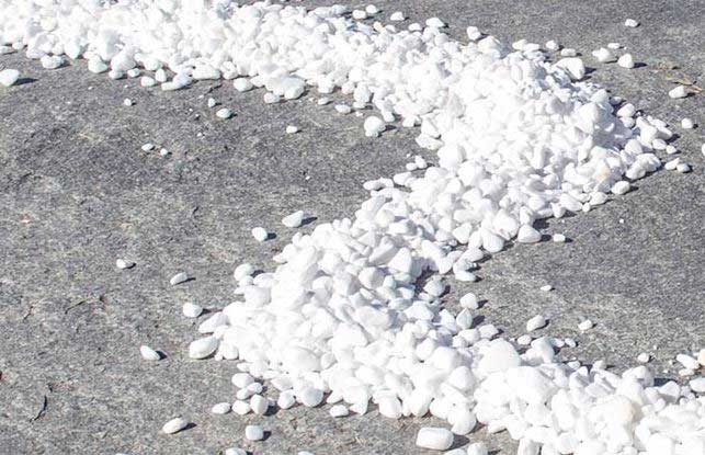 Dekorativni kamen 1-3cm Tasos Beli oblutak 25kg