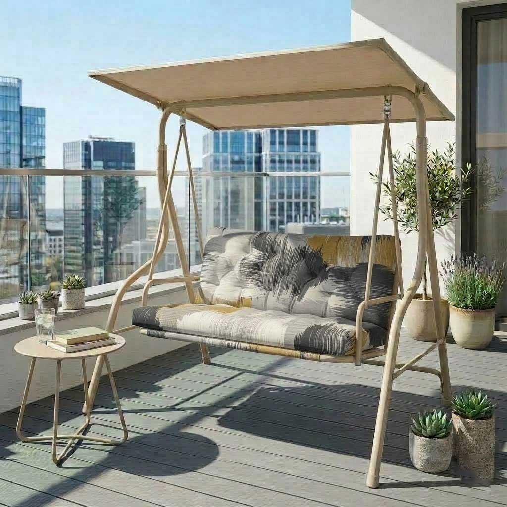 Jastuk za Baštensku Ljuljašku 135x55x55cm BLACK JAM