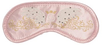 DayDream Maska za spavanje Swarovski Wings pink S-4010