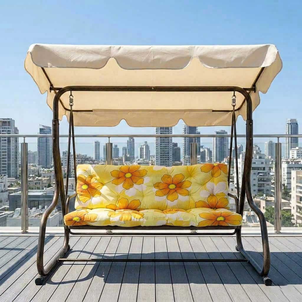 Jastuci za Baštensku Ljuljašku 180x65x65cm HAPPY FLOWERS