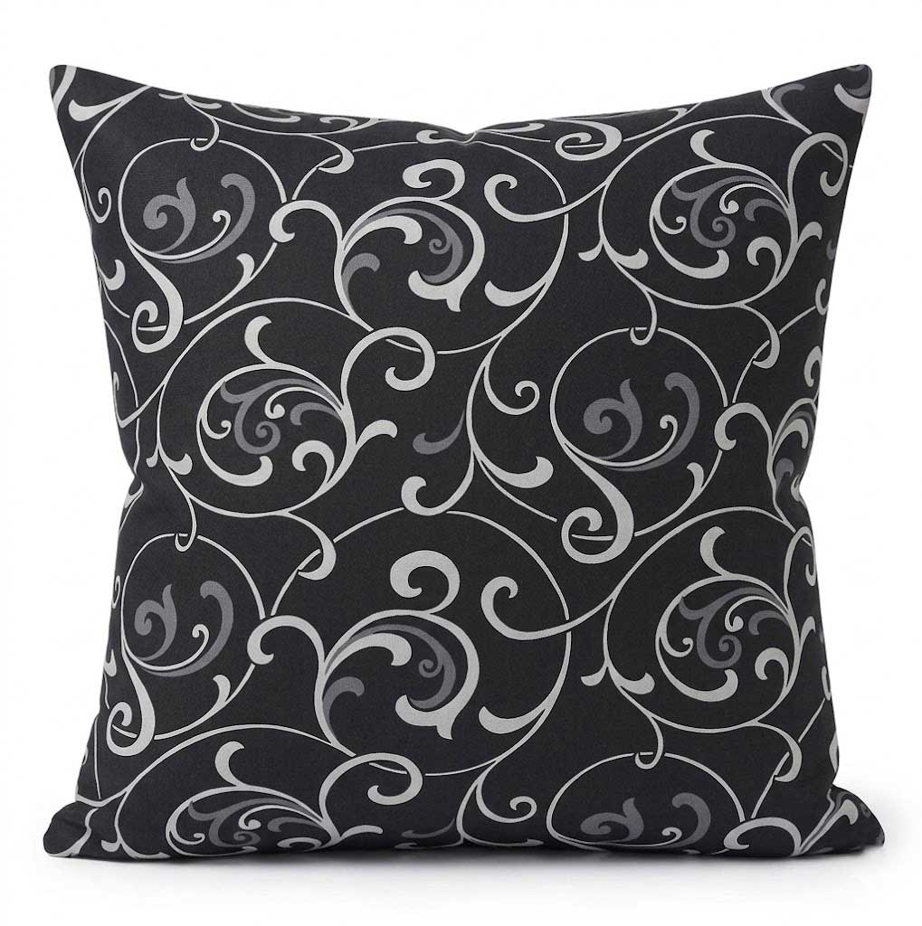 Pamučni dekorativni jastuk 50X50cm 1 komad BLACK ORNAMENT