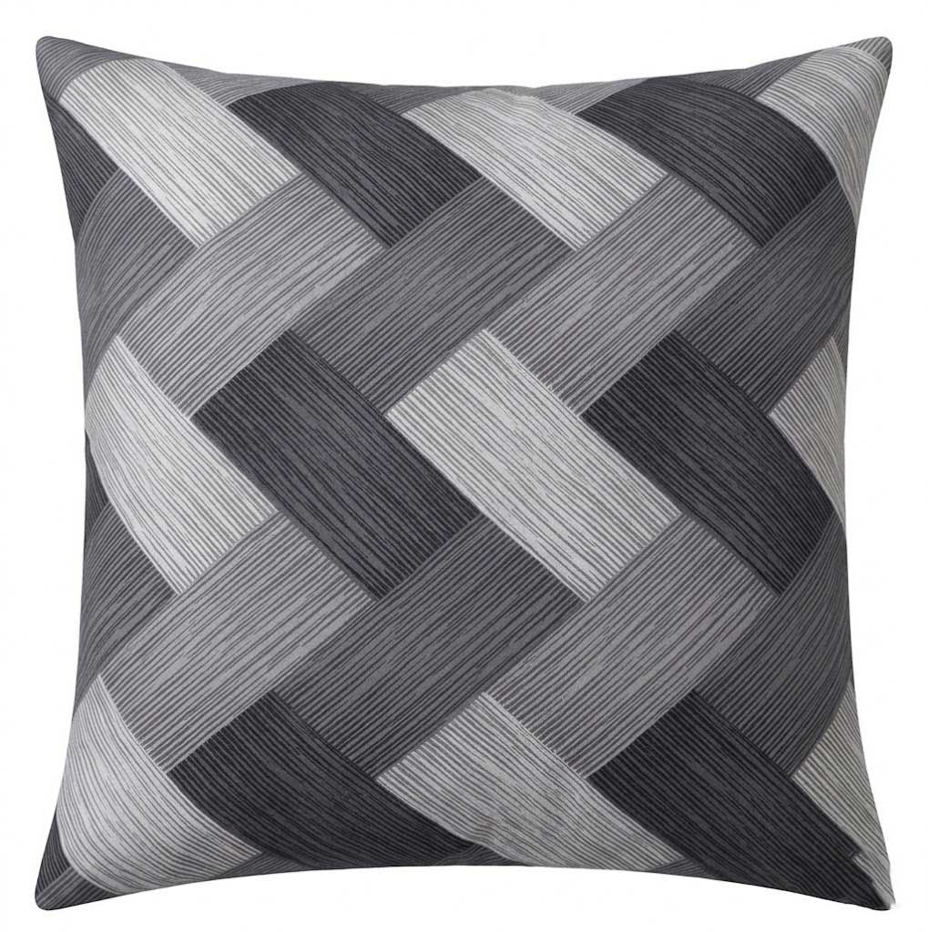 Pamučni dekorativni jastuk 50X50cm 1 komad TRICOT-BL