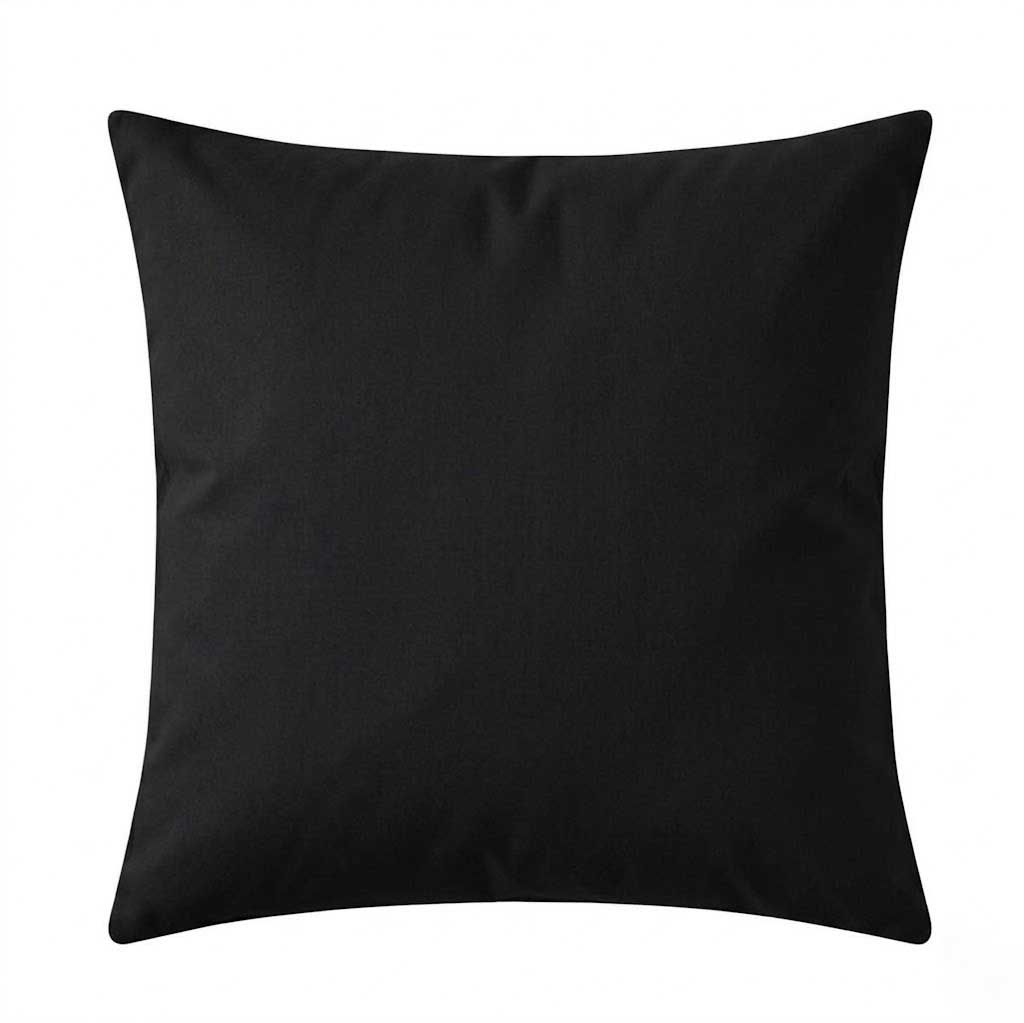 Pamučni dekorativni jastuk 50X50cm 1 komad BLACK