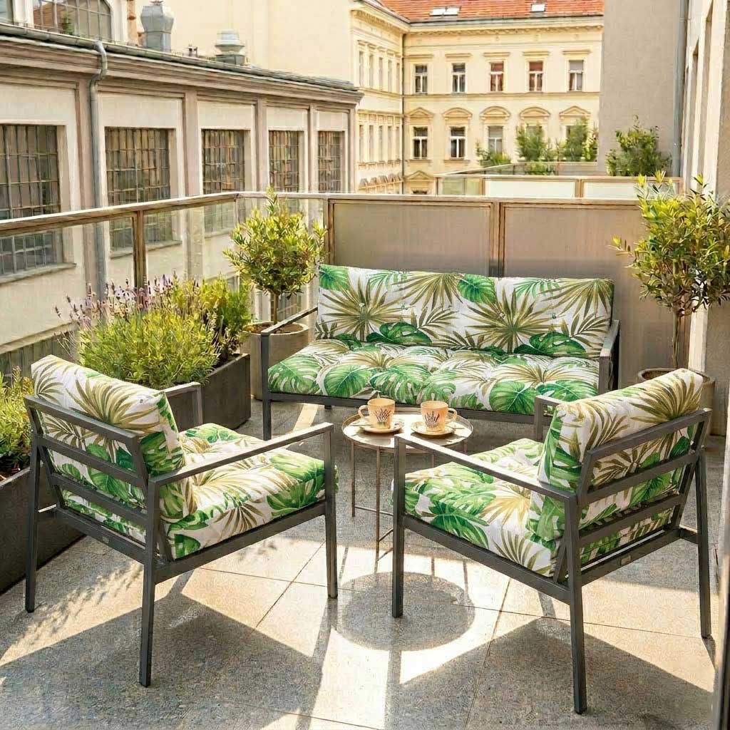 Jastuci Za Baštensku Garnituru Sa Niskim Naslonima - Dvosed i Dve Fotelje JUNGLE