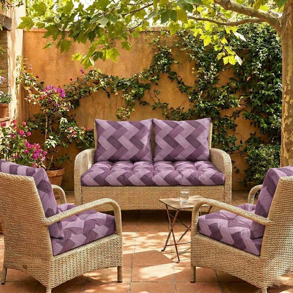 Jastuci Za Baštensku Garnituru - Dvosed 120cm i Dve Fotelje TRICOT-BO