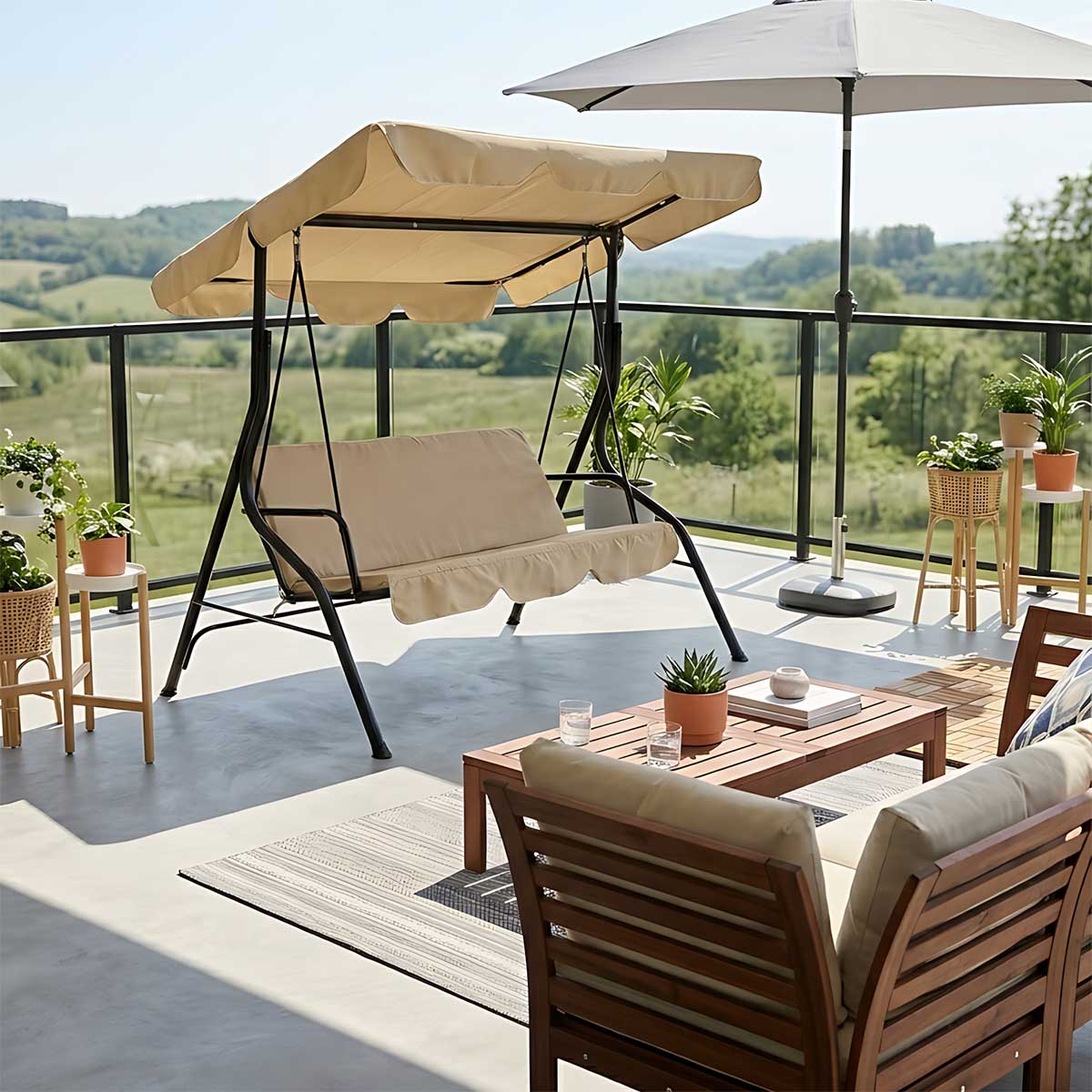 Baštenska Ljuljaška Lebenese Blonde