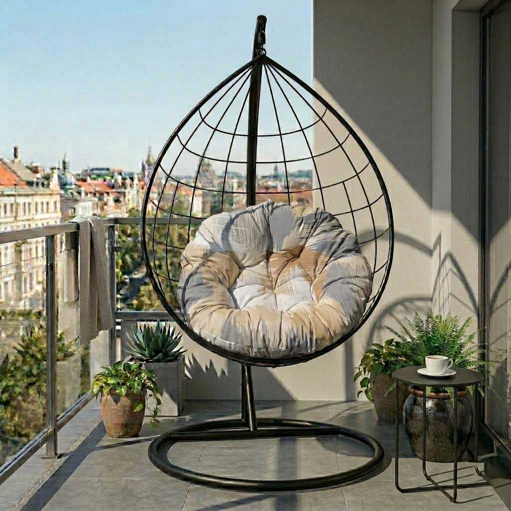 Jastuk 140cm Za Gnezdo Baštensku Ljuljašku GREY JAM