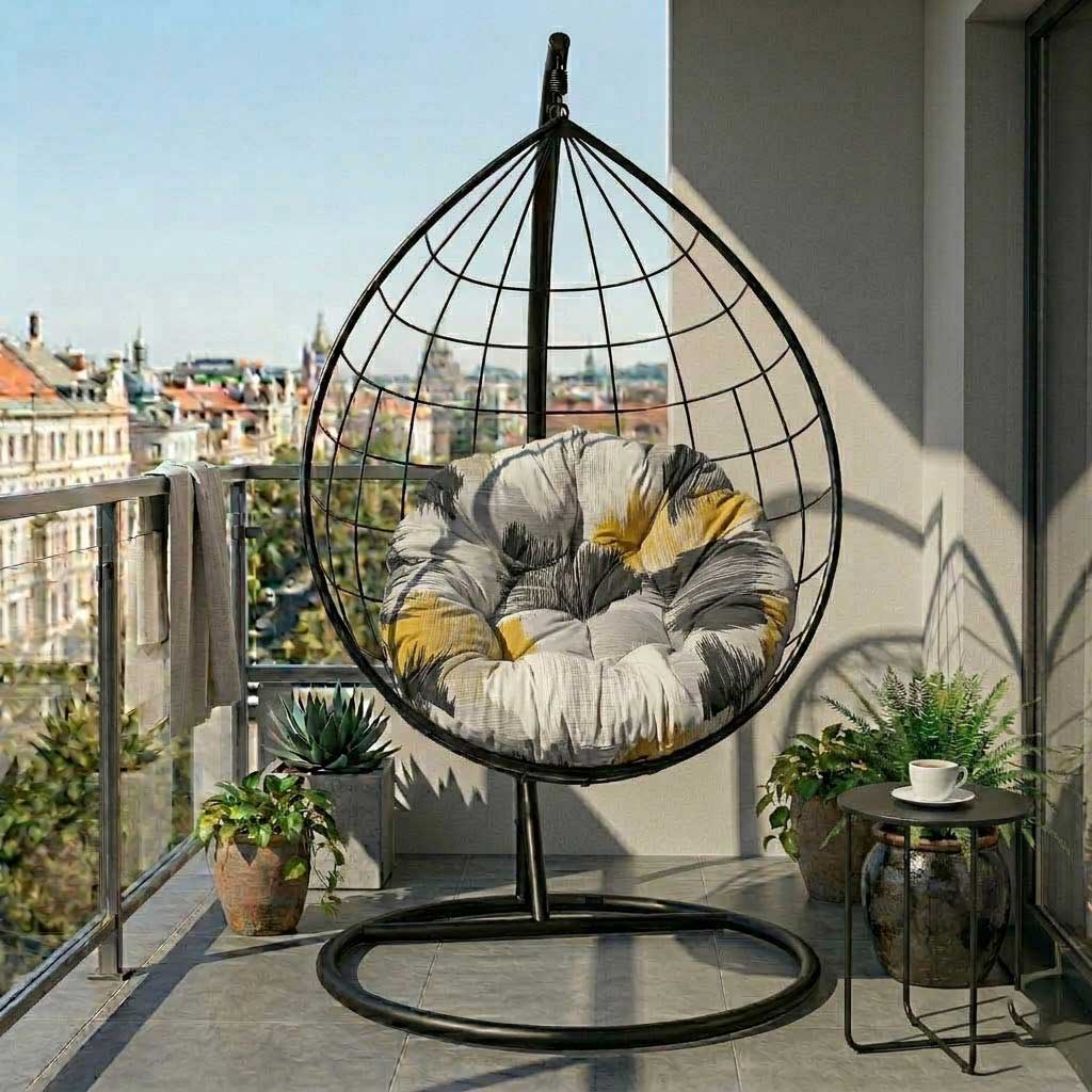 Jastuk 100cm Za Gnezdo Baštensku Ljuljašku BLACK JAM