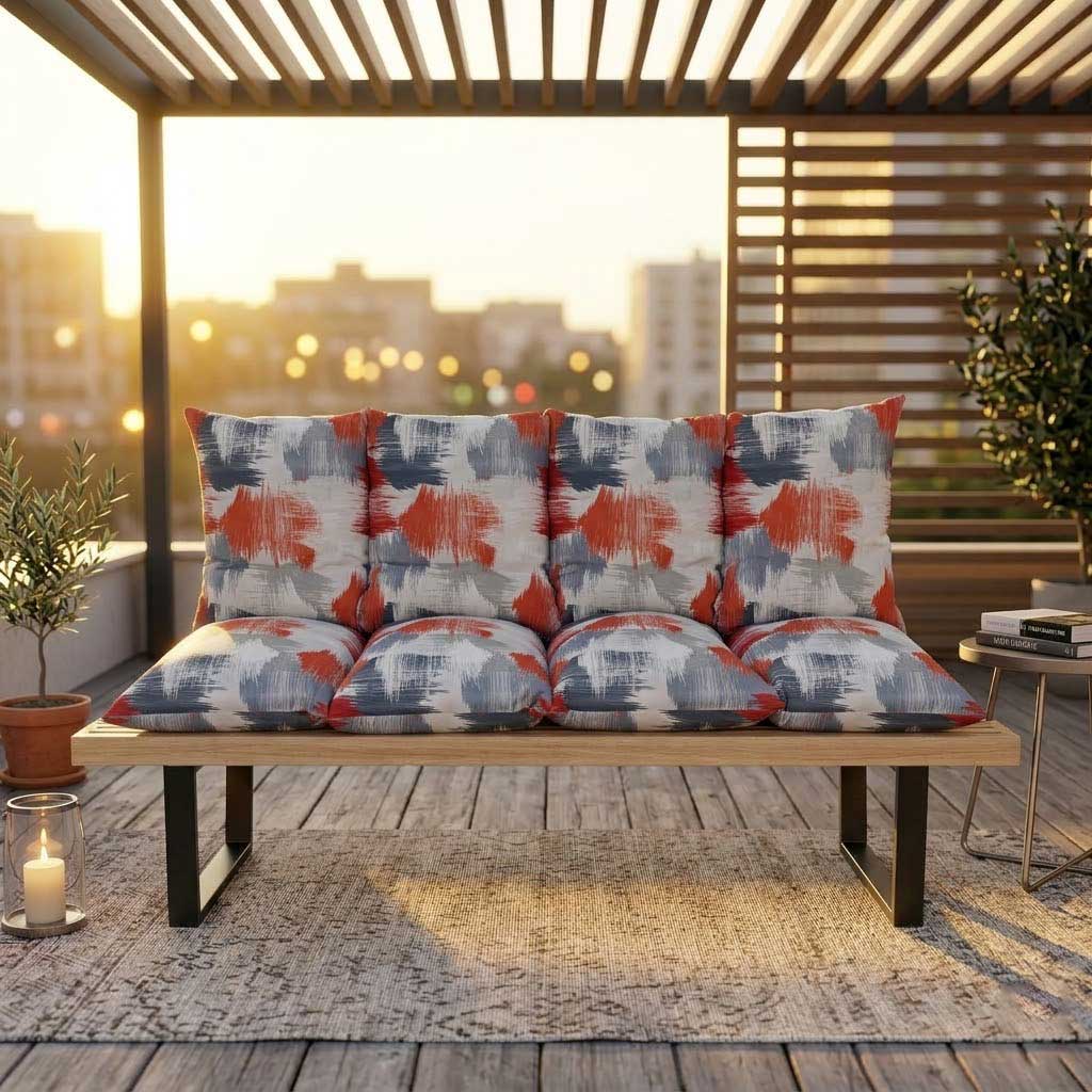 Jastuk Za BaštenskI Dvosed 120x50x50 cm RED JAM