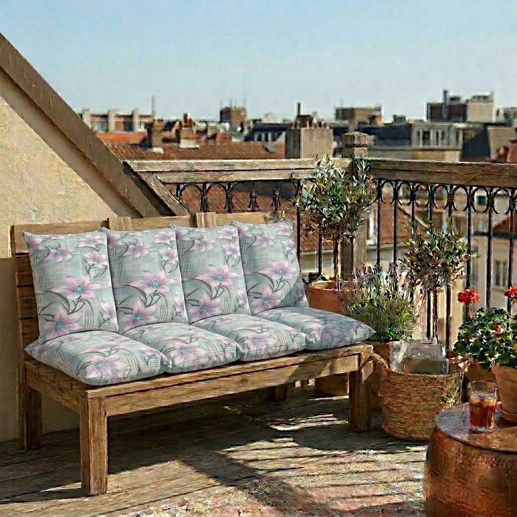 Jastuk Za BaštenskI Dvosed 120x50x50 cm LILIES