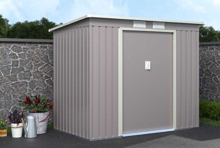 Pomoćna metalna baštenska kućica Fortis-A 2.8m²