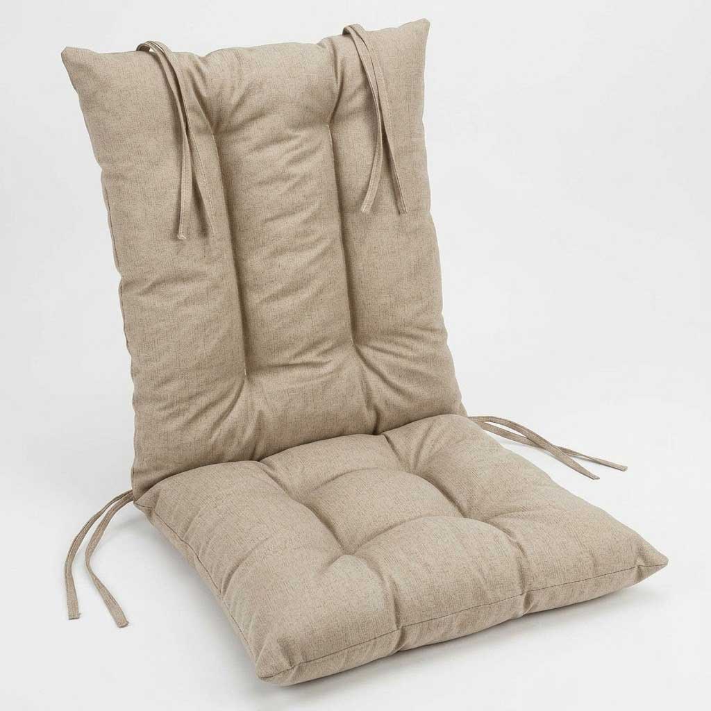 Jastuk Za Stolicu Sa Naslonom 1 kom. 40x80 cm BEACH SAND