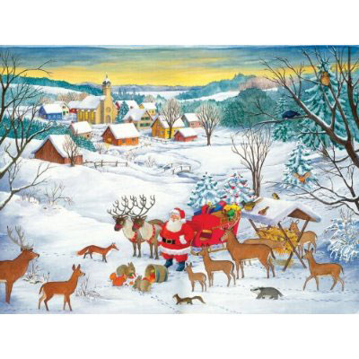 Ravensburger Novogodišnja slagalica 1000pcs  01-158393  