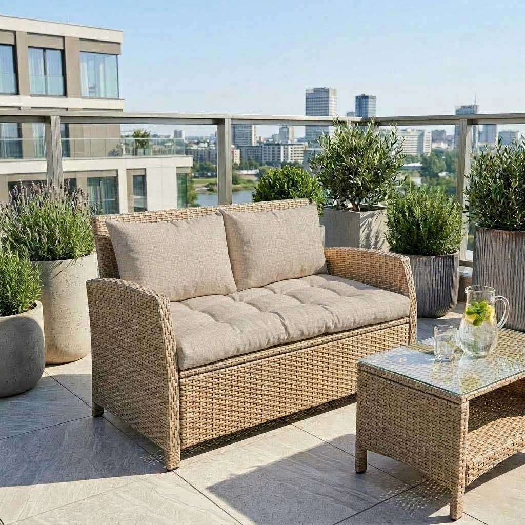 Jastuci za baštenski dvosed 130x50x50cm MEMORIES