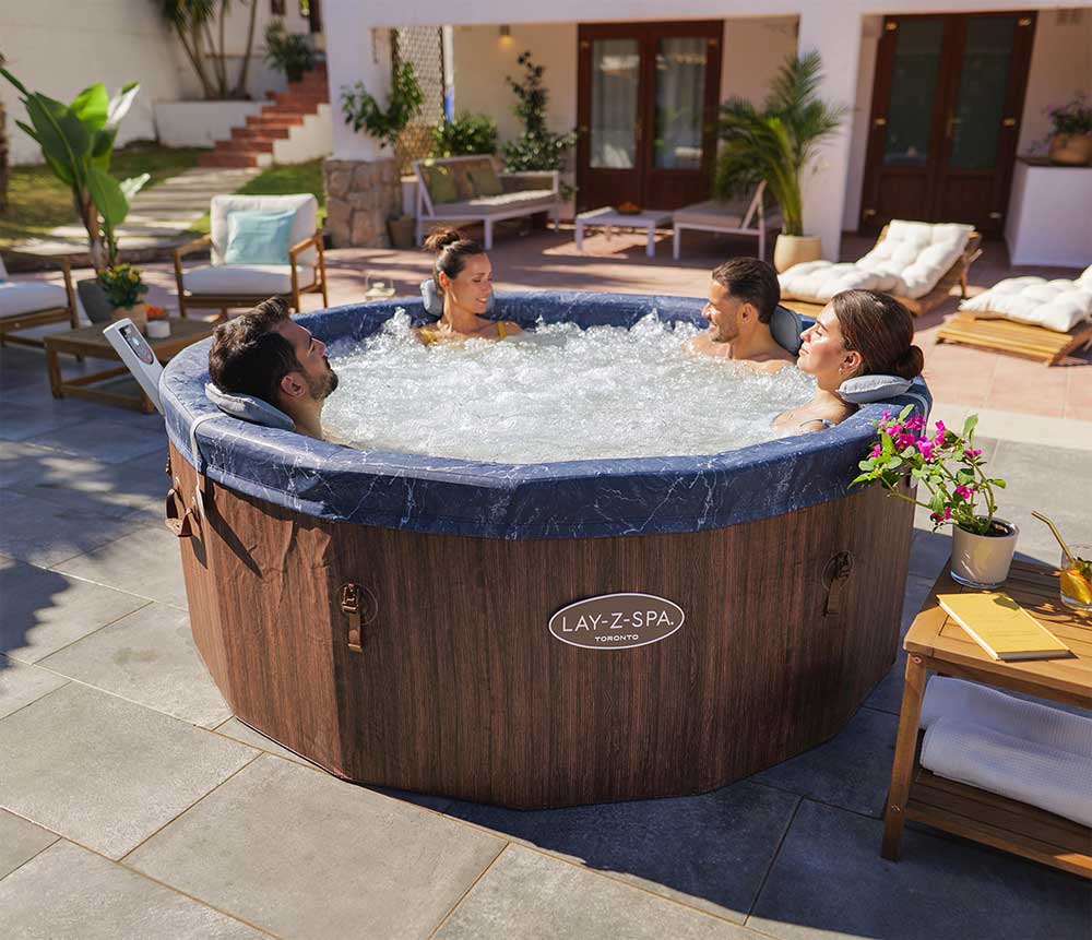 Bestway Lay-Z-Spa Toronto Smart AirJet™ Luksuzni Wellness u vašem dvorištu