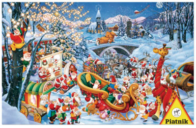 Piatnik slagalica Novogodišnji vašar  1000pcs 07-563600 