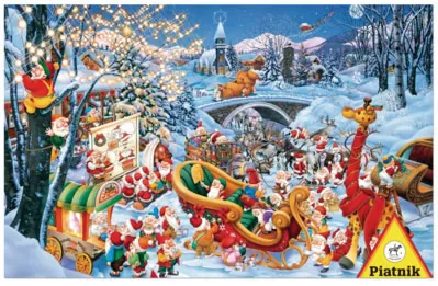 Piatnik slagalica Novogodišnji vašar 1000pcs 07-563600