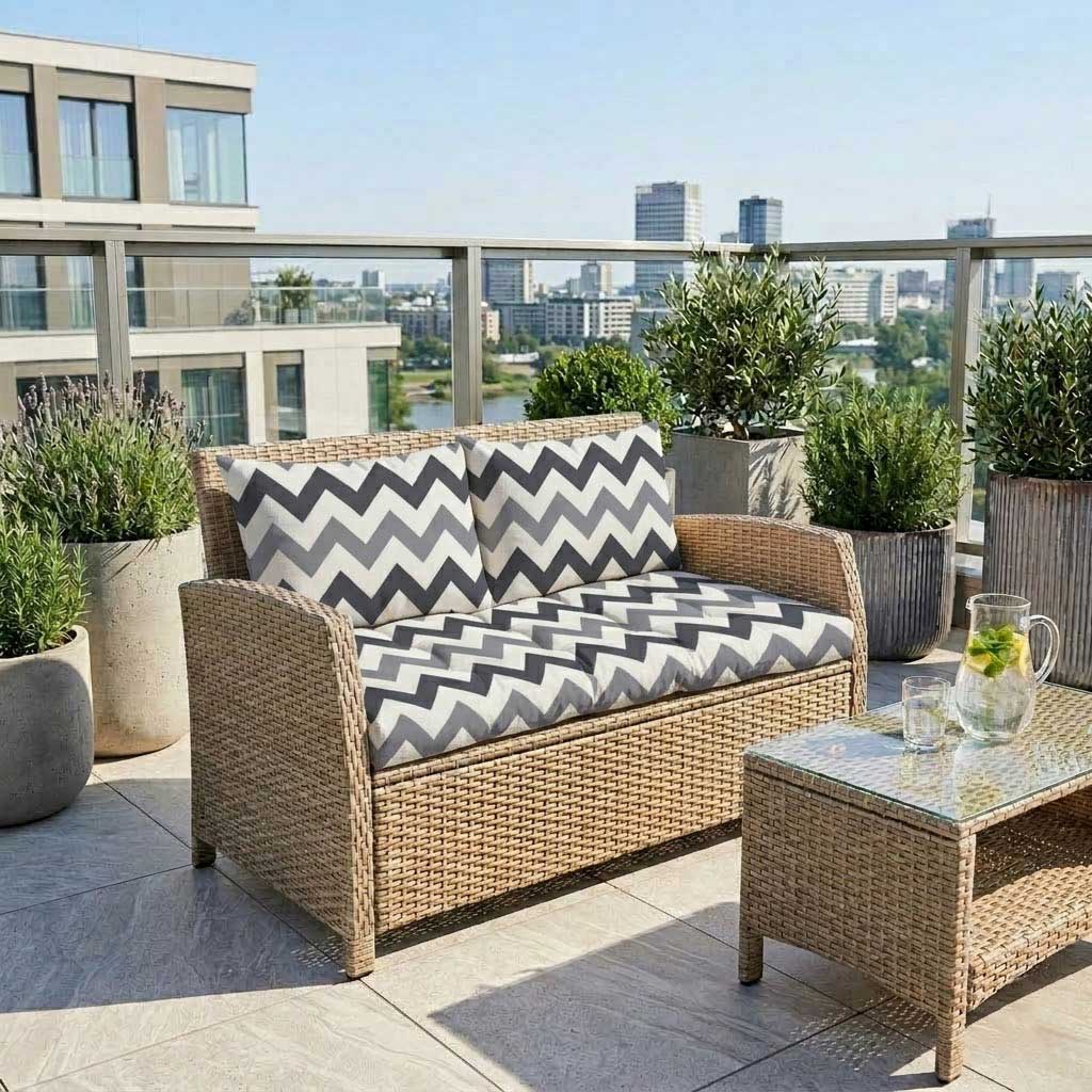 Jastuci za baštenski dvosed 130x50x50cm CIKCAK-S