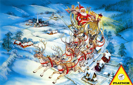 Piatnik slagalica Novogodišnja noć  1000pcs 07-563600 