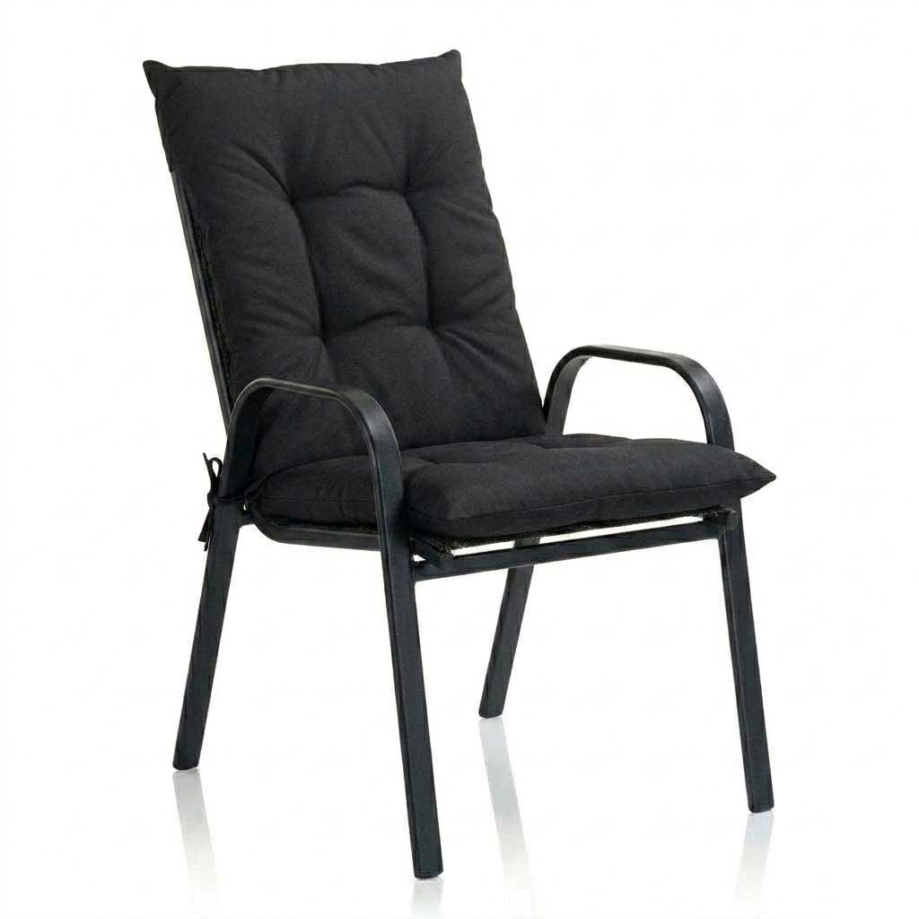 Jastuk Za Stolicu Sa Naslonom 1 kom. 50x110 BLACK