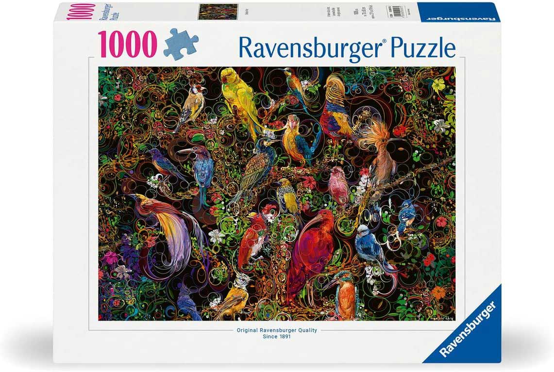 Puzzle slagalica 1000 delova Ptice umetnosti Ravensburger 12000557