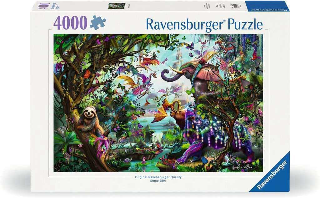 Puzzle slagalica 4000 delova Tropski zmajevi Ravensburger 12000812