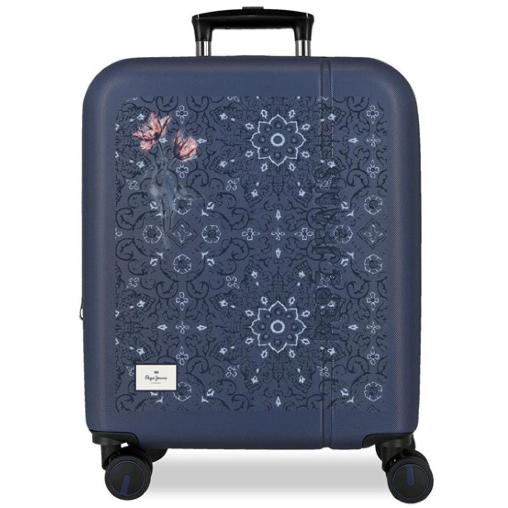 Kofer kabinski proširiv 55 cm Pepe Jeans Lenay Navy 61291