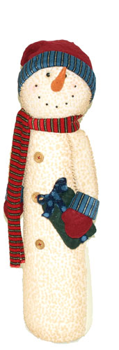 Novogodišnji ukras Sneško sa torbicom  60cm 57-110000