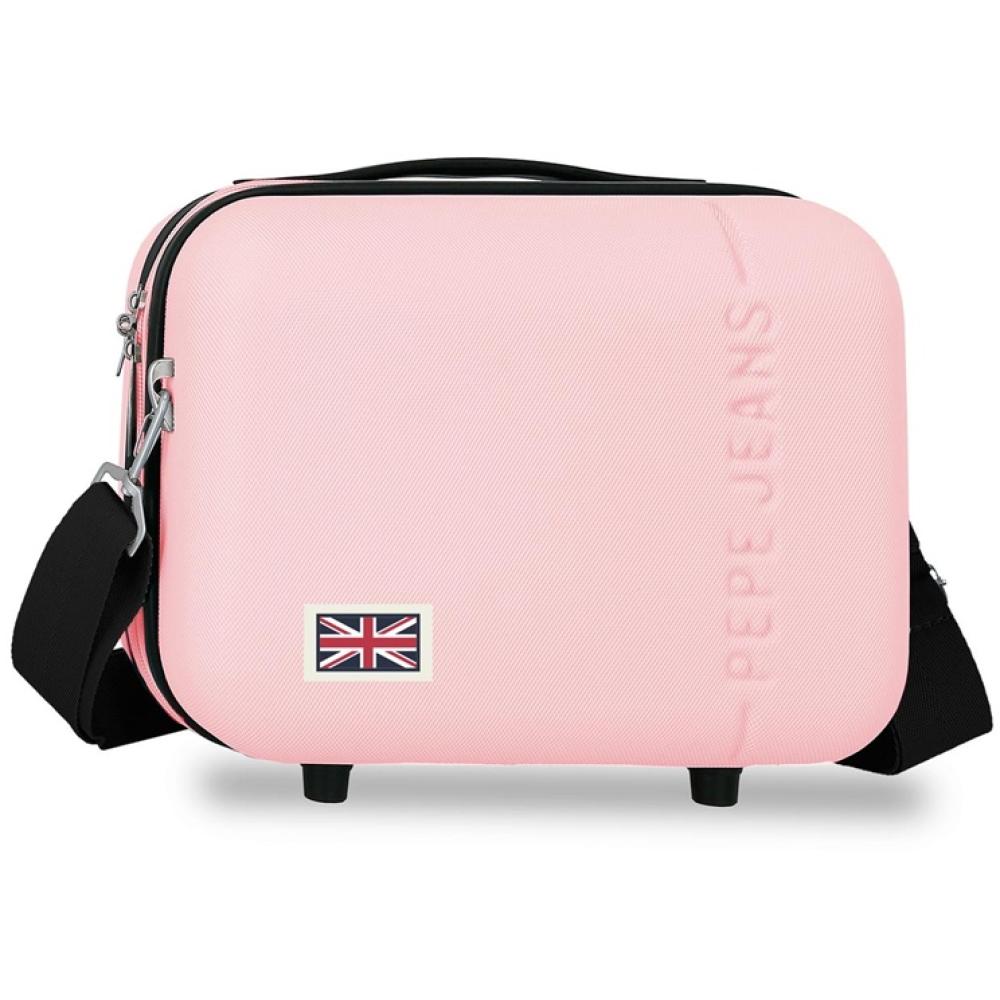 Neseser kofer za kozmetiku i šminku PJL Aris light pink 63239