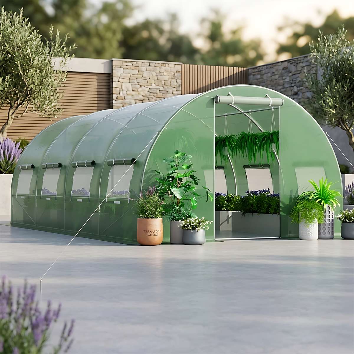 Plastenik - Konstrukcija i Mreža - 6 x 3 x 2 m Venturo