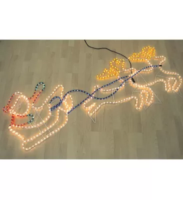 Novogodišnji spoljni svetleći okvir 14 m 52-205000