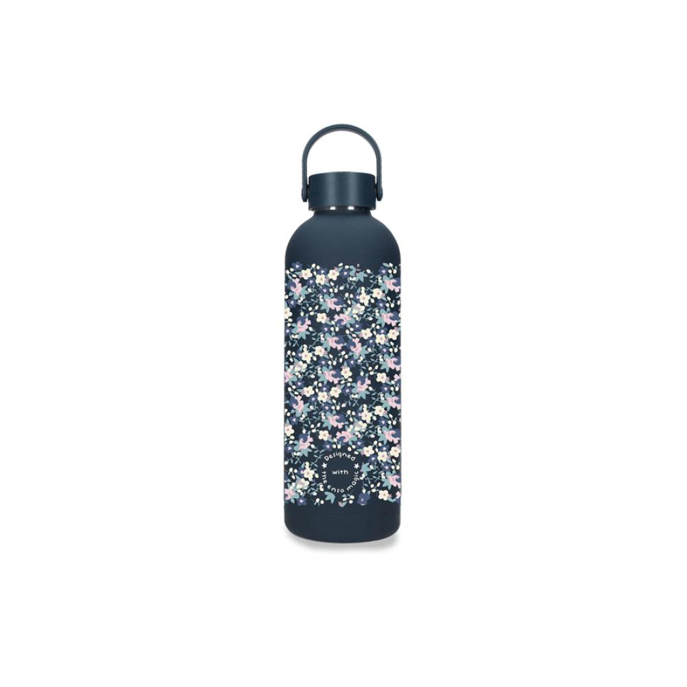 Termos 500ml 12-24h održavanje temperature Enso Fleur navy 98733