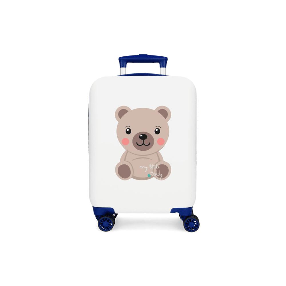 Putni kofer za decu 50cm Roll Road Happy Pets Teddy white/blue 49913