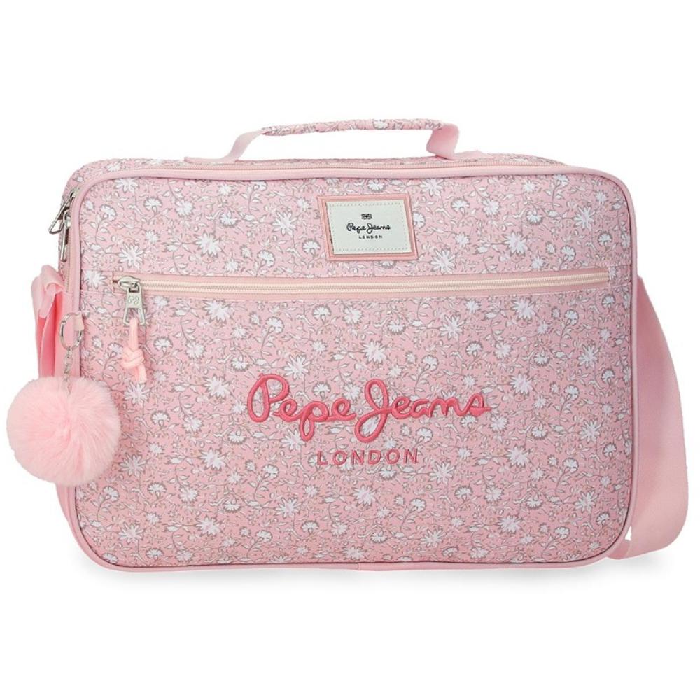 Torba za laptop ili školska torba 38cm PJL Mia light pink 60753