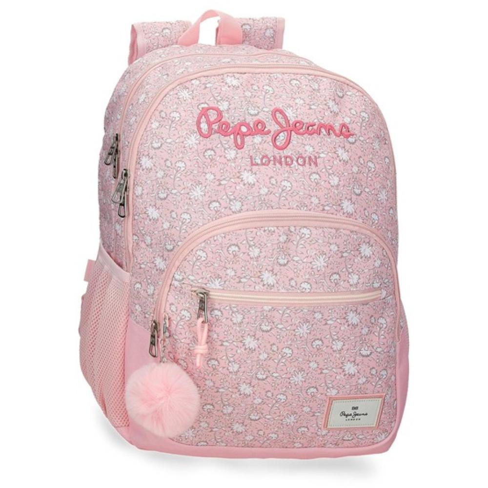 Ranac 44cm za školu Pepe Jeans Mia light pink 60725